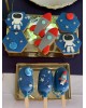 Baptism decoration for boy and girl, theme: space & planets Christening