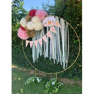 Baptism decoration for boy and girl, theme: forest animals