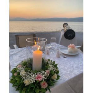 Wedding decoaration in Hydra island