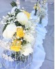 Wedding decoration with white & yellow flowers Wedding