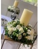 Διακόσμηση γάμου με λευκά λουλούδια Γάμος