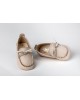 Hug shoes for boy, loafers style, made of  leather Christening Shoes