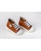 Leather walking boot shoes for boy Christening Shoes