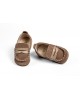 Hug shoes for boy, loafers style, made of suade leather Christening Shoes