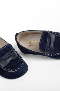 Hug shoes for boy, loafers style, made of suade leather