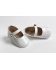 Baby girl hug shoes  made of patent leather Christening Shoes