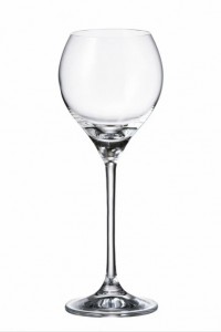 Ποτήρι κρασιού  κρυστάλλινο κλασικό σχέδιο 