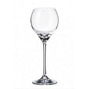 Crystal wine glass classic shape