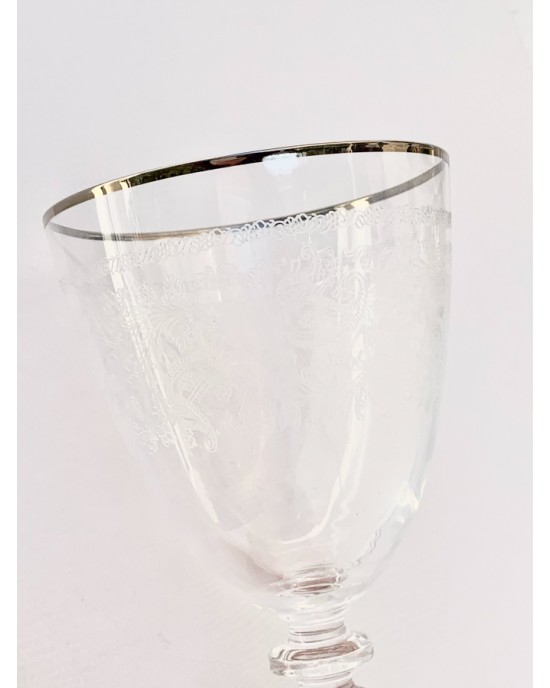 Ποτήρι κρυστάλλινο σκαλιστό 