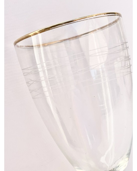 Carved crystal glass  Glasses