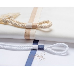 Oilcloth for boy with thicκ cord  Nautical Rope