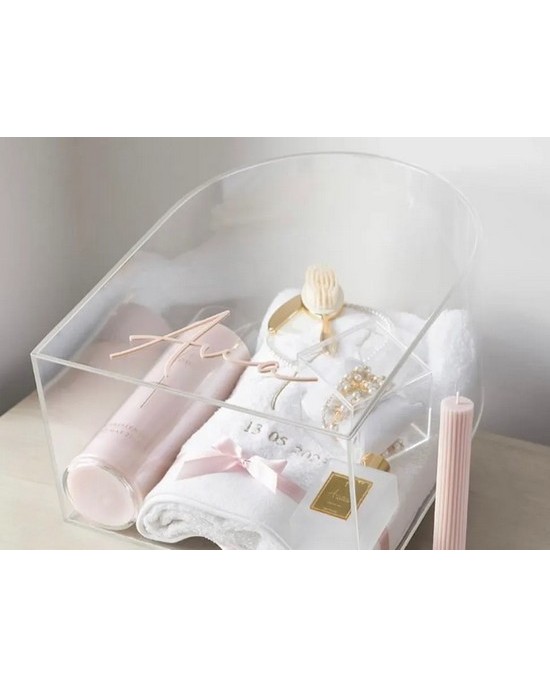 Christening transparent box for boy and girl baptism Boxes 