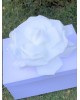 Christening white  box for girl with big flower Boxes 