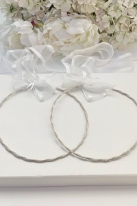 Silver  wedding wreaths 925