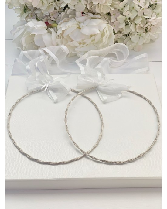 Silver  wedding wreaths 925 Wreaths