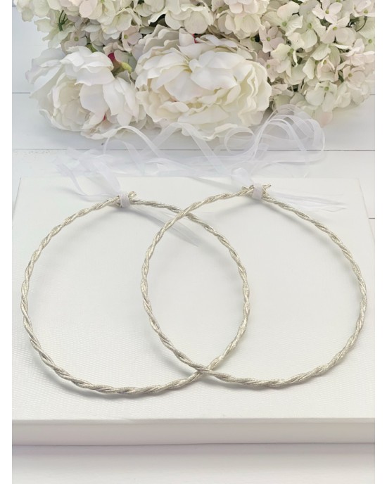 Silver plated  wedding wreaths Wreaths