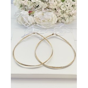 Silver wedding wreaths