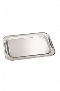 Rectangle inox tray with details