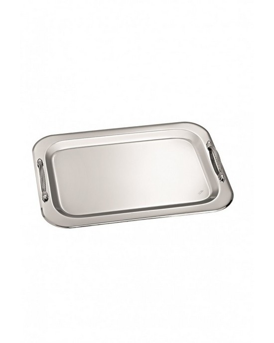 Rectangle inox tray with details  Trays