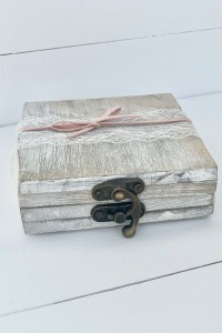 Μπομπονιέρα γάμου ξύλινο κουτί