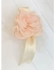 Μπομπονιέρες Γάμου - Μπομπονιέρα γάμου με χειροποίητο λουλούδι παιώνια Μπομπονιέρες