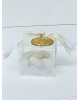 Wedding  favor plexi glass box decorated with wish tree Favors
