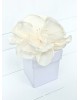 Wedding favor box with handmade flower Favors