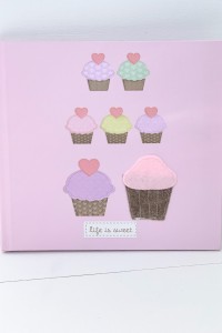 Wish book with cupcakes